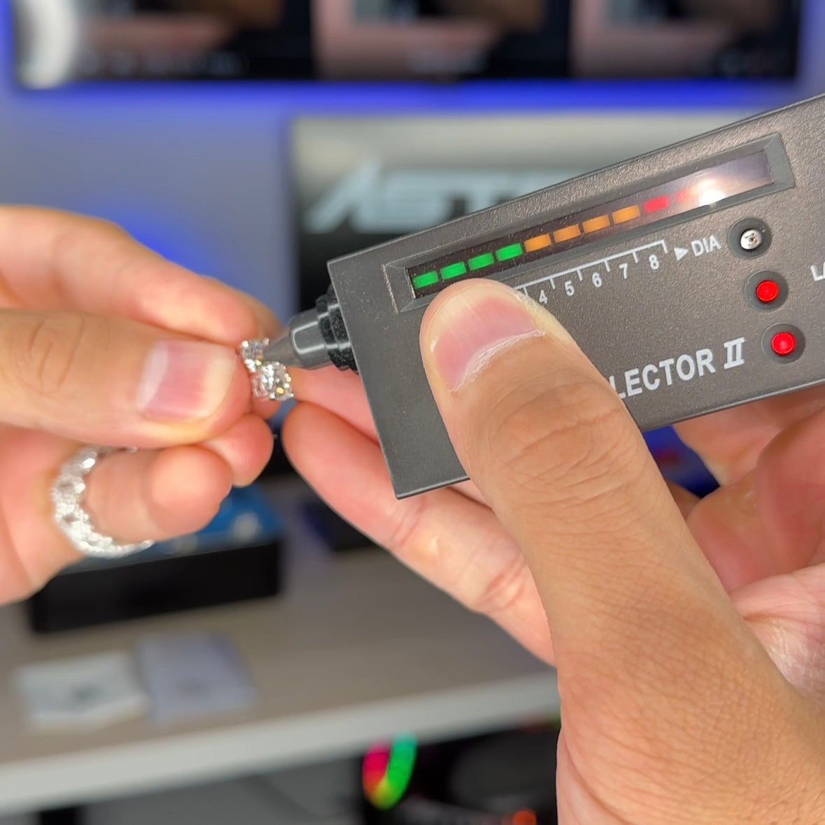 Moissanite Stud Earrings